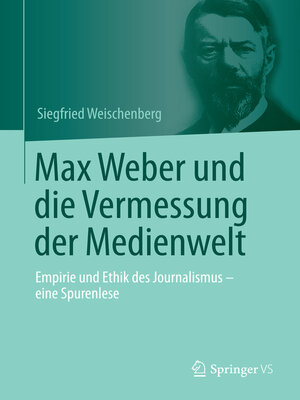 cover image of Max Weber und die Vermessung der Medienwelt